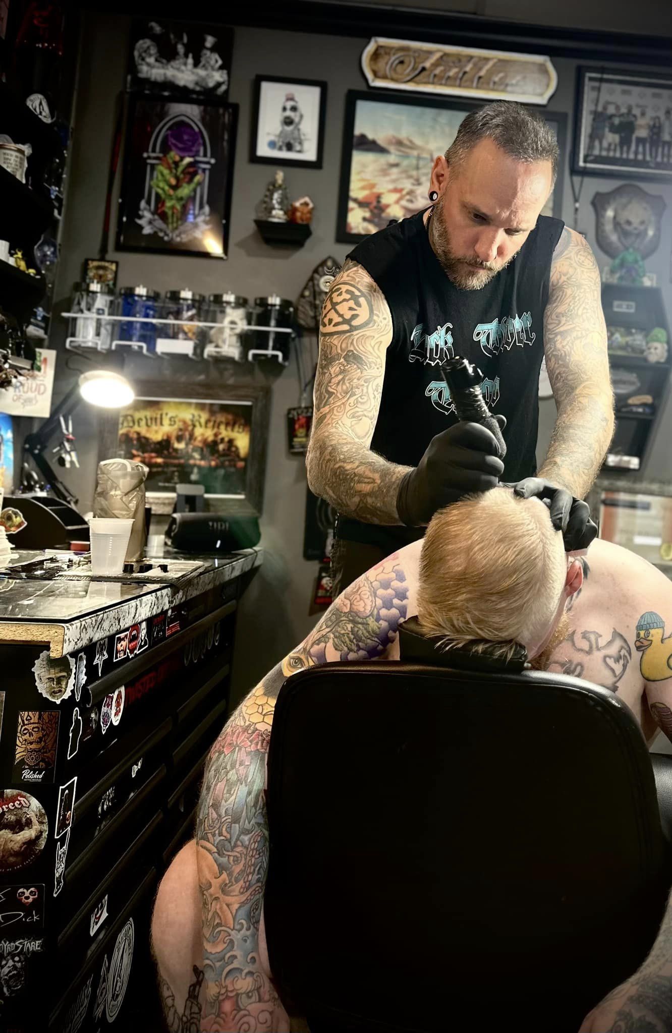 Gary Aldrich, Owner and Artist at Dark Tower Tattoo